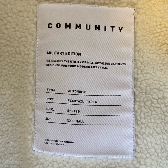 Aritzia Parka XXS (2 piece) - Picture 8 of 9